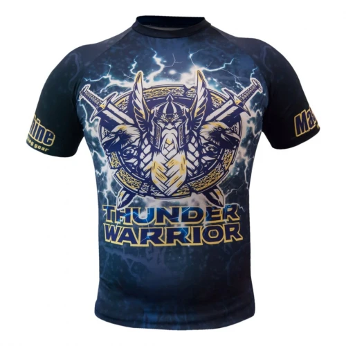 Rashguard MACHINE Thunder Warrior Kr.rukáv