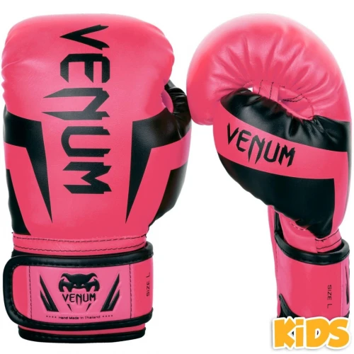 Dětské Boxerské rukavice VENUM ELITE Exclusive - růžové