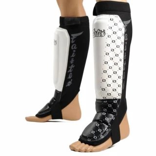 Chrániče holení a nártů Fairtex SP6 - bílé
