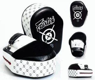 Lapy Fairtex FMV11 - černobílé