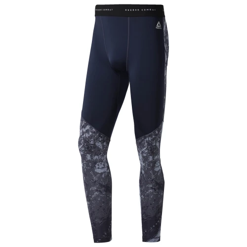 Pánské kompresní legíny Reebok CBT JACQUARD TIGHT DENDUS -…