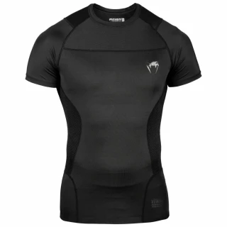 Rashguard VENUM G-FIT s Kr. rukávem - černý