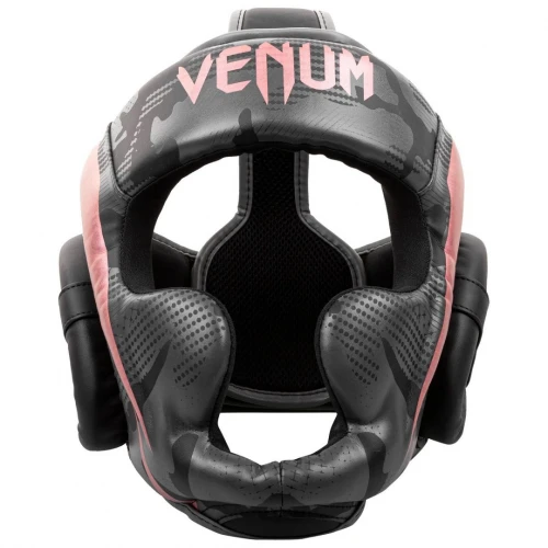 Přilba VENUM ELITE - černo/růžová