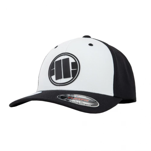 PitBull West Coast Kšiltovka Full Cap NEW LOGO - bílo/černá