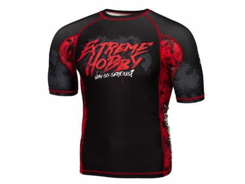 EXTREME HOBBY Rashguard Kr.rukáv WHY SO SERIOUS