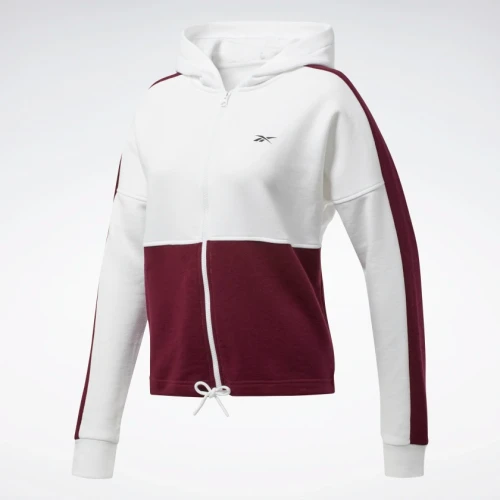 Dámská mikina REEBOK Training Essentials Logo - White /&hellip;