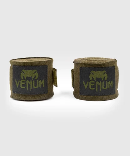 Boxerské bandáže značky VENUM KONTACT - 4 m Khaki/Black