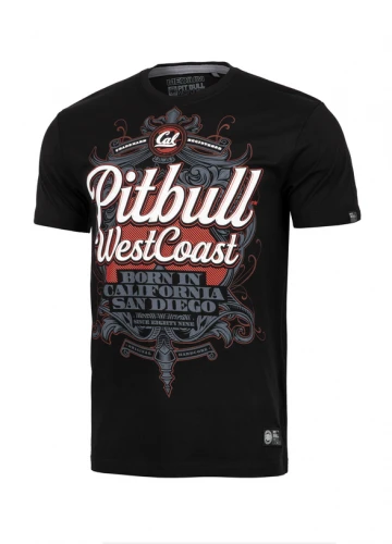 PitBull West Coast Triko Born In California San Diego -…