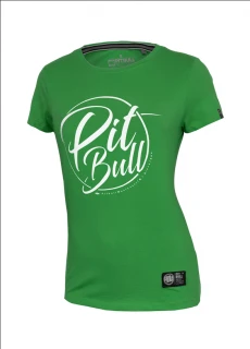 PitBull West Coast Dámské triko PB Inside - zelené