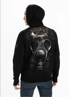 PitBull West Coast Pánská mikina KP Fuck The World 18 -…