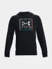 Pánská mikina UNDER ARMOUR Rival Flc Graphic - černá