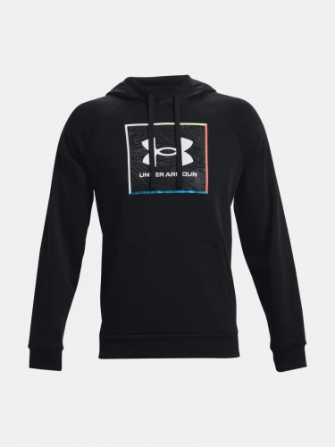 Pánská mikina UNDER ARMOUR Rival Flc Graphic - černá