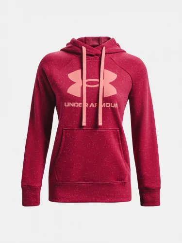 Dámská mikina UNDER ARMOUR Rival Fleece Logo - růžová