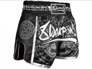 8 WEAPONS Muay Thai trenýrky Carbon - SAK YANT TIGERS -&hellip;