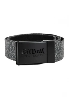Pásek PITBULL WEST COAST Old Logo - tmavě šedý