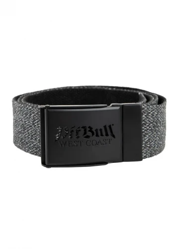 Pásek PITBULL WEST COAST Old Logo - tmavě šedý