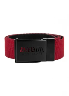 Pásek PITBULL WEST COAST Old Logo - červený