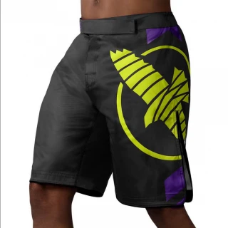 MMA Šortky Hayabusa Icon - černo/neonové