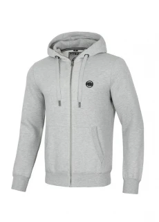 PitBull West Coast KPZ mikina Small Logo - šedá