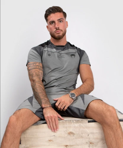 Funkční triko VENUM Stone Dry Tech s Kr. rukávem - mineral…