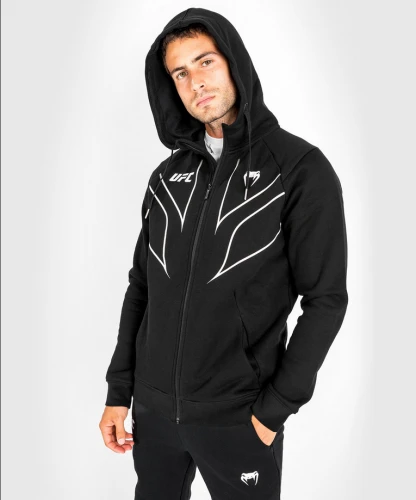 Mikina VENUM UFC Fight Night 2.0 Replica na zip - černá