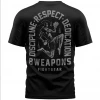 Pánské Muay Thai tričko 8 weapons Tombstone - černé