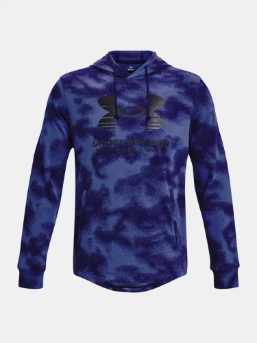 Pánská mikina UNDER ARMOUR UA Rival Terry Novelty - modrá