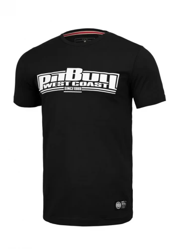 PitBull West Coast Triko Classic Boxing Slim fit 190 - černé