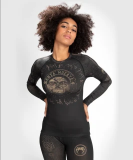Dámský Rashguard VENUM Santa Muerte s Dl.rukáv - černý