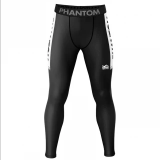 PHANTOM Pánské legíny APEX - černo/bílé