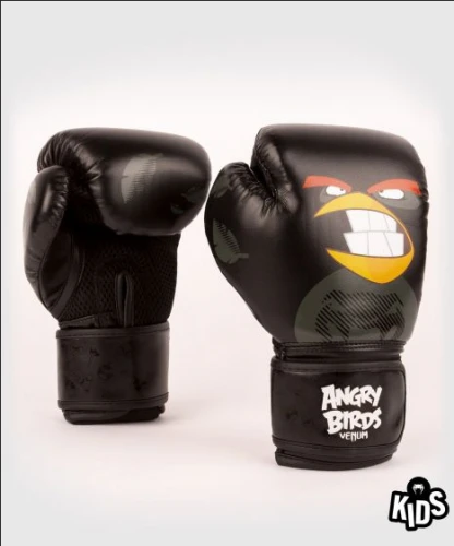 Dětské Boxerské rukavice VENUM Angry Birds - černé