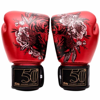 Boxerské rukavice FAIRTEX BGV Premium "Golden Jubilee" -…