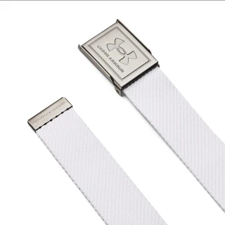 UNDER ARMOUR Pásek M's Webbing - bílý