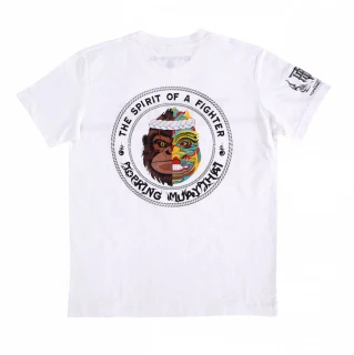 Pánské Muay Thai triko TOP KING TKTSH-029 - bílé