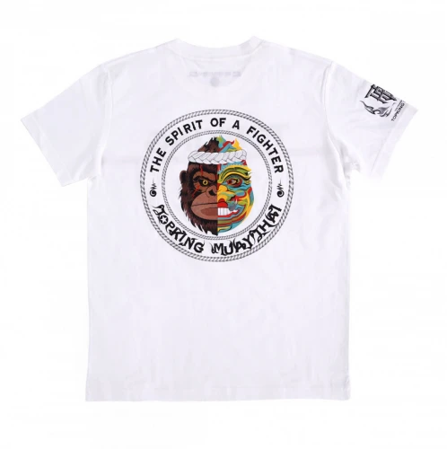 Pánské Muay Thai triko TOP KING TKTSH-029 - bílé