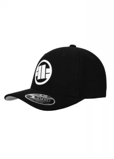 Pánská kšiltovka PitBull West Coast LOGO HYBRID - černá