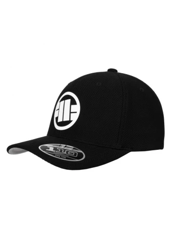 Pánská kšiltovka PitBull West Coast LOGO HYBRID - černá