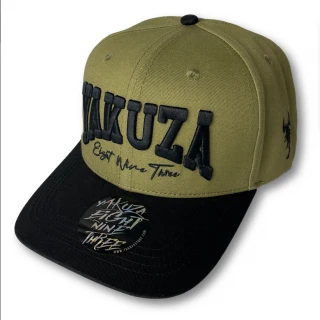 Kšiltovka Yakuza College Script - zelená