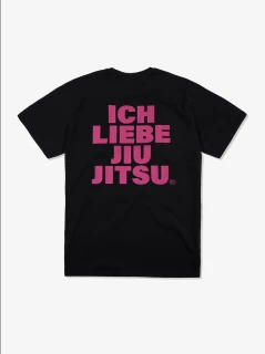 Pánské triko Manto LIEBE - černé