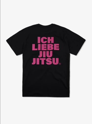 Pánské triko Manto LIEBE - černé