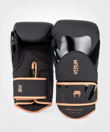 Boxerské rukavice VENUM CHALLENGER 4.0 - černo/bronz