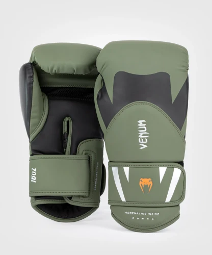Boxerské rukavice VENUM CHALLENGER 4.0 - khaki/černé