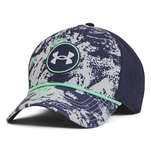 Under Armour Kšiltovka Driver Snapback Golf Cap - šedo/modrá