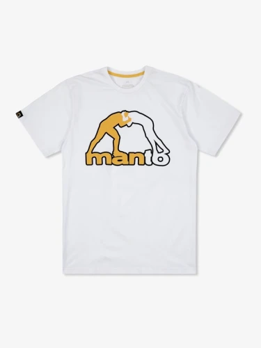 Pánské Triko Manto LOGO - bílé