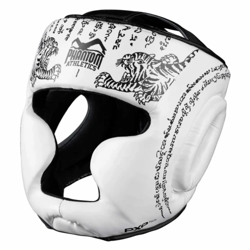 Přilba PHANTOM muay thai - bílá