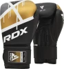 RDX Boxerské rukavice F7 Ego - černo/zlaté