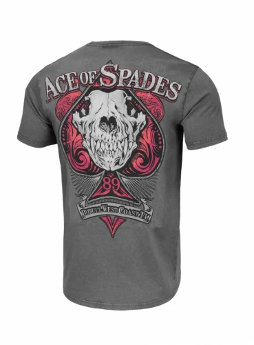 PitBull West Coast Triko Ace Of Spades 190 Denim Washed -…