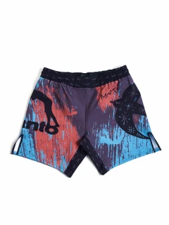 Pánské fight šortky Manto - LIVINGS multi colour