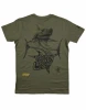 Yakuza Premium Pánské tričko YPS3619 - olive