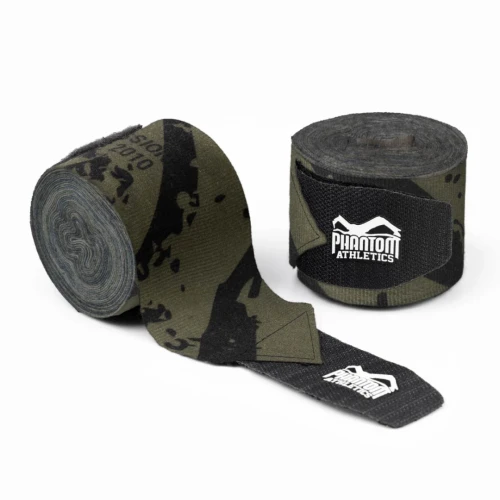 PHANTOM Boxerské Bandáže 4 m - Camo Tygr